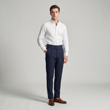 Pleat | Men's Double-Pleat Tapered Trousers