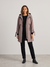 Yvonne | Women's Hooded Zip Coat
