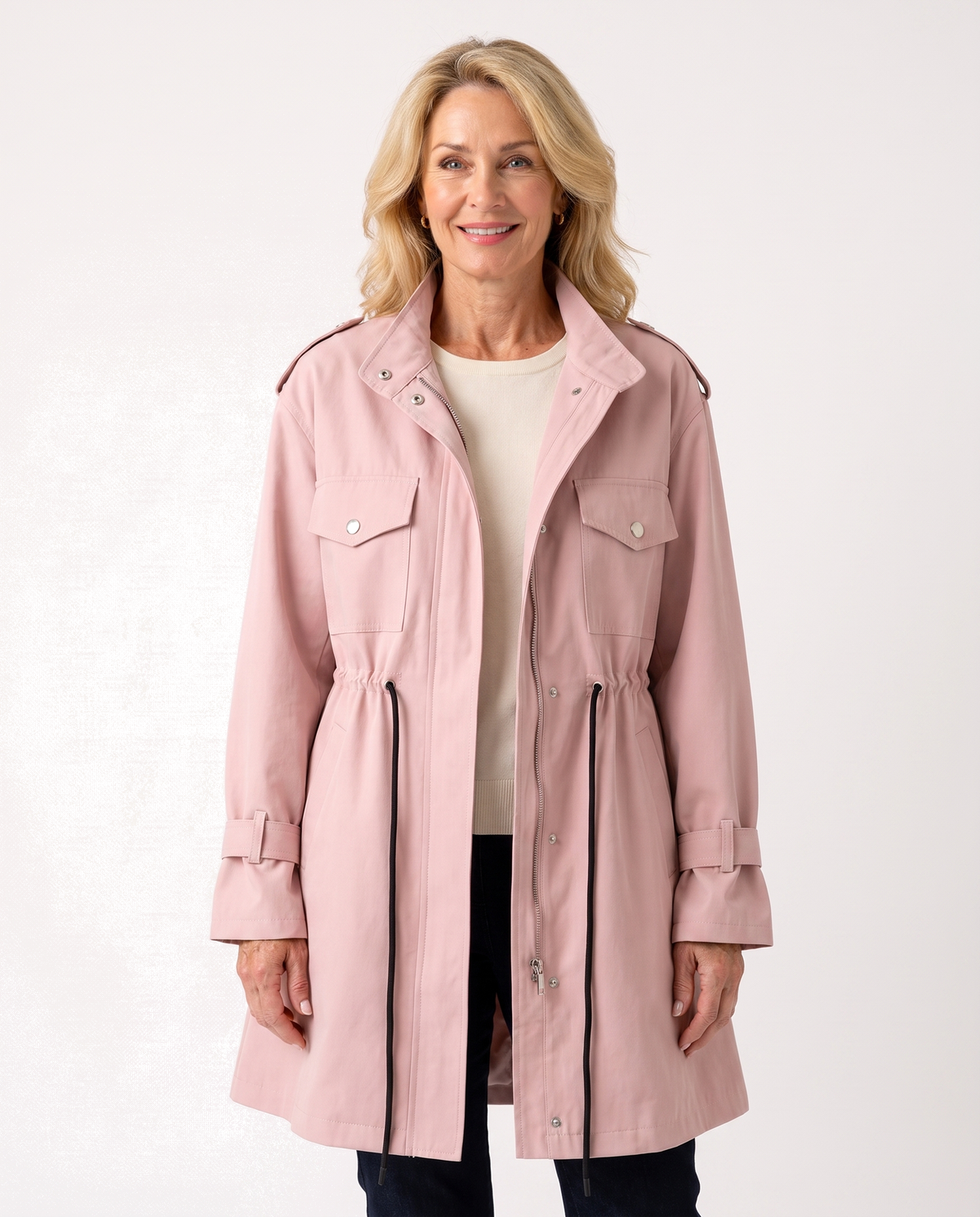Meredith | Women's Custom-Fit Wool Blend Overcoat