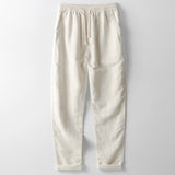 Men's Elegant SANTORINI Linen Trousers