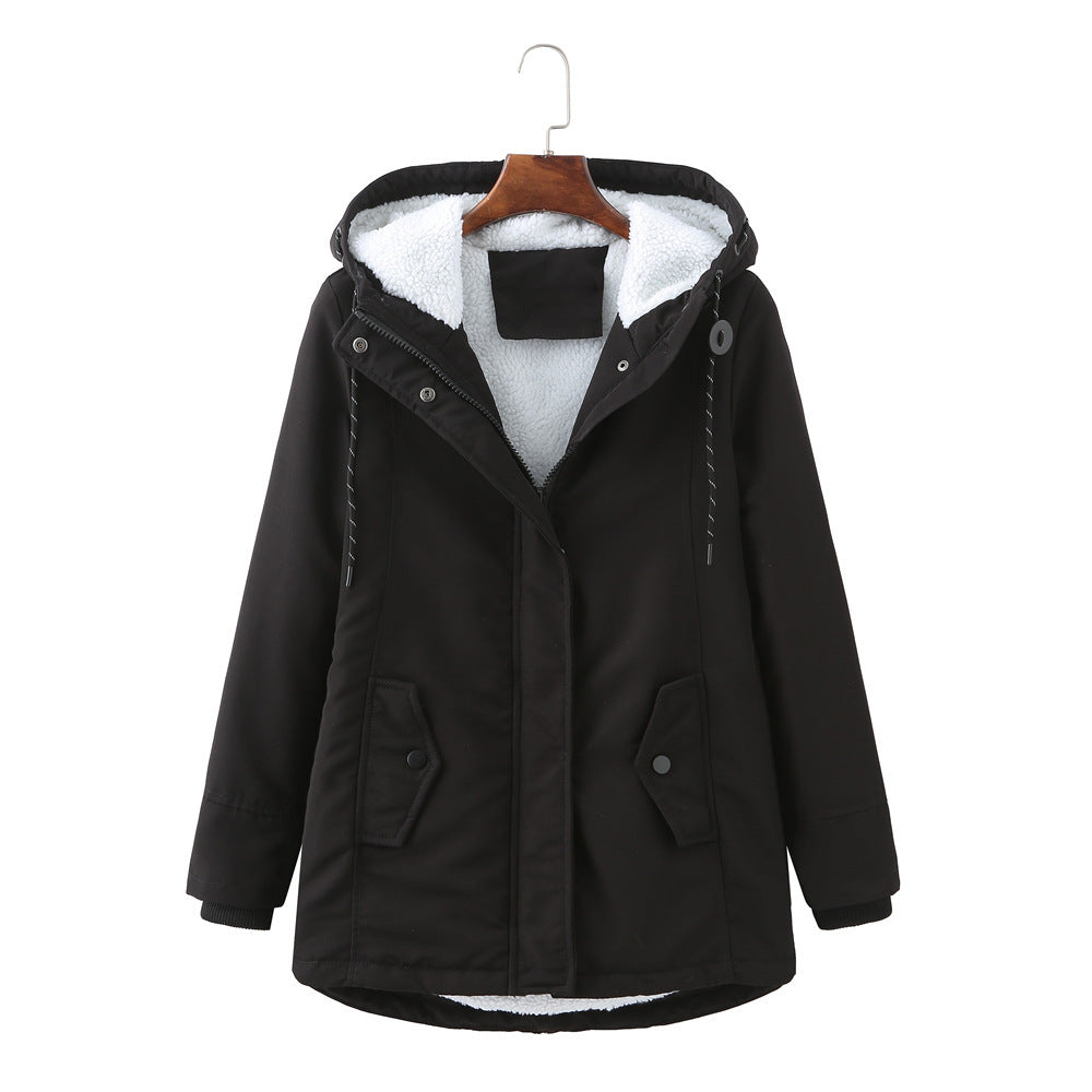 Femke| Weatherproof Cozy Hooded Jacket