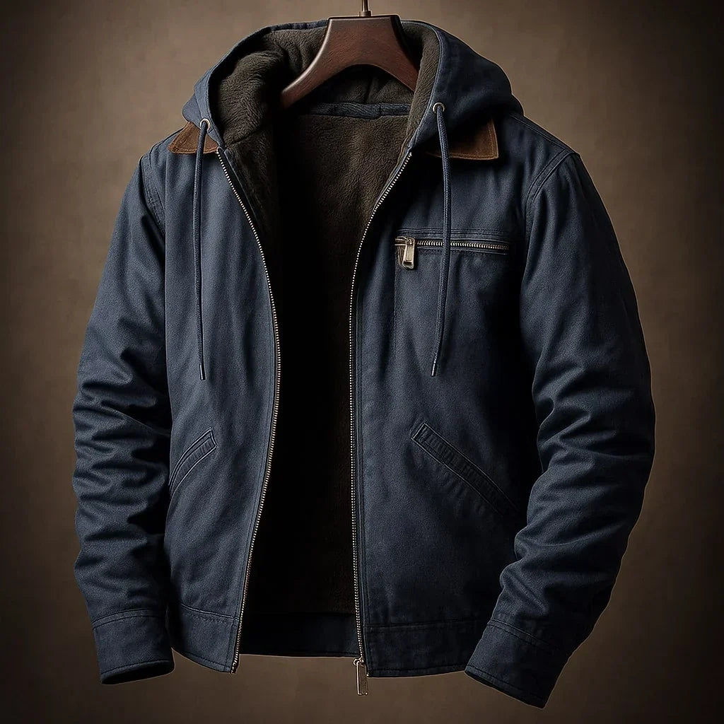 Simon | Hooded Work Jacket
