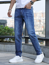 Men's Classic Medium-Stretch Denim Jeans