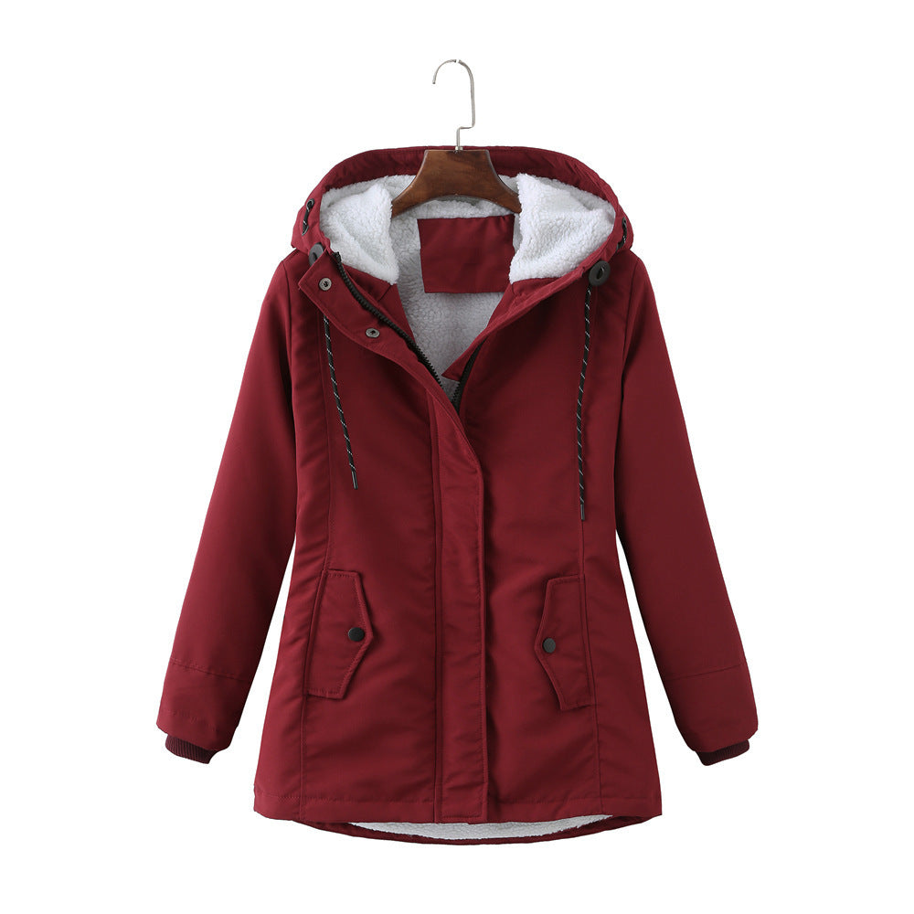Femke| Weatherproof Cozy Hooded Jacket