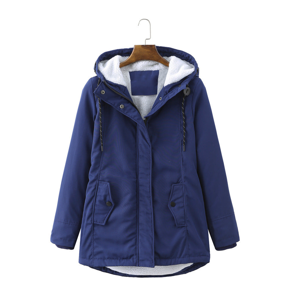 Femke| Weatherproof Cozy Hooded Jacket