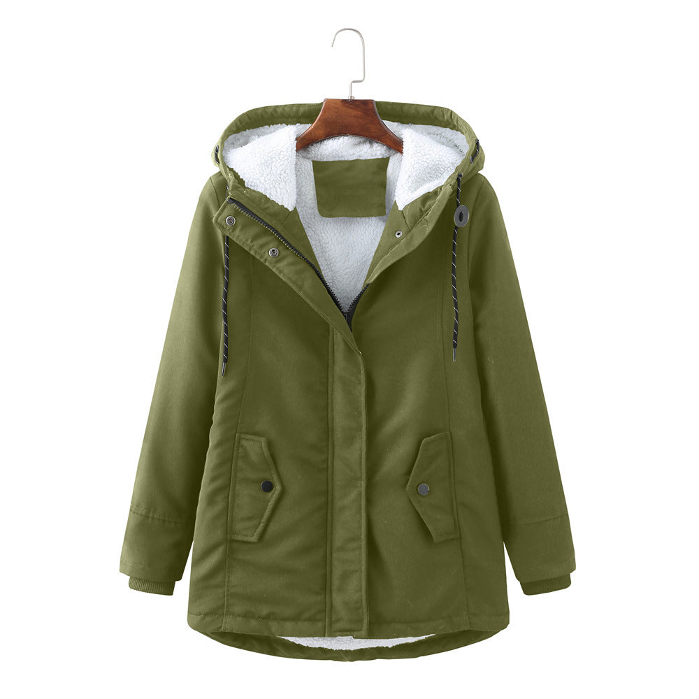 Femke| Weatherproof Cozy Hooded Jacket