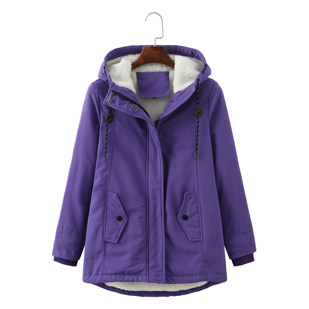Femke| Weatherproof Cozy Hooded Jacket