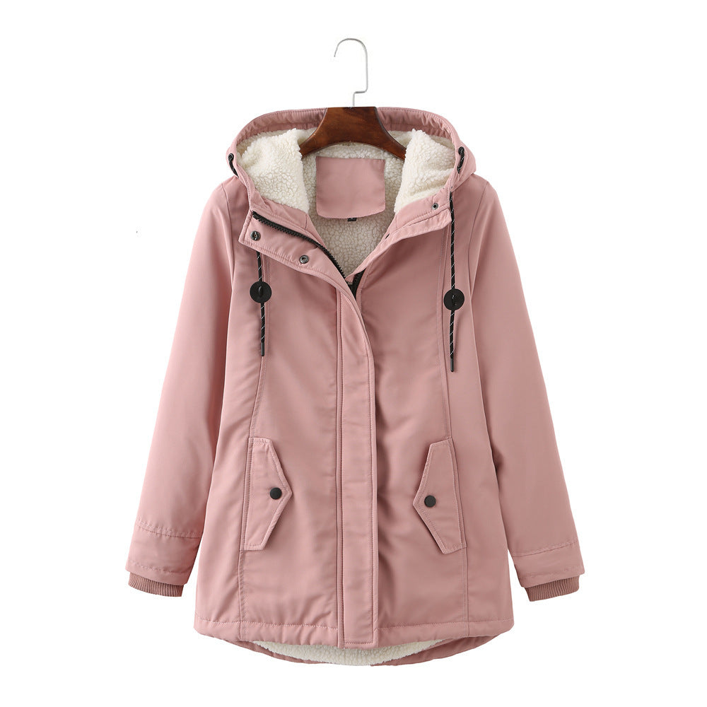 Femke| Weatherproof Cozy Hooded Jacket