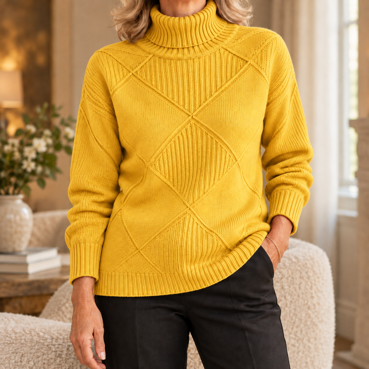 Angela - Turtleneck Sweater
