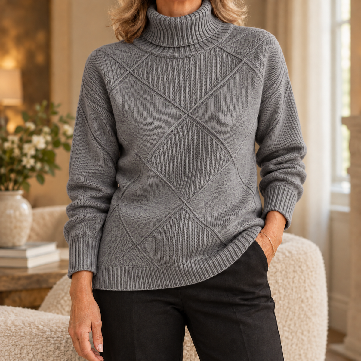 Angela - Turtleneck Sweater