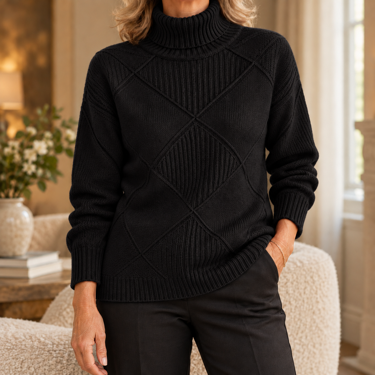 Angela - Turtleneck Sweater