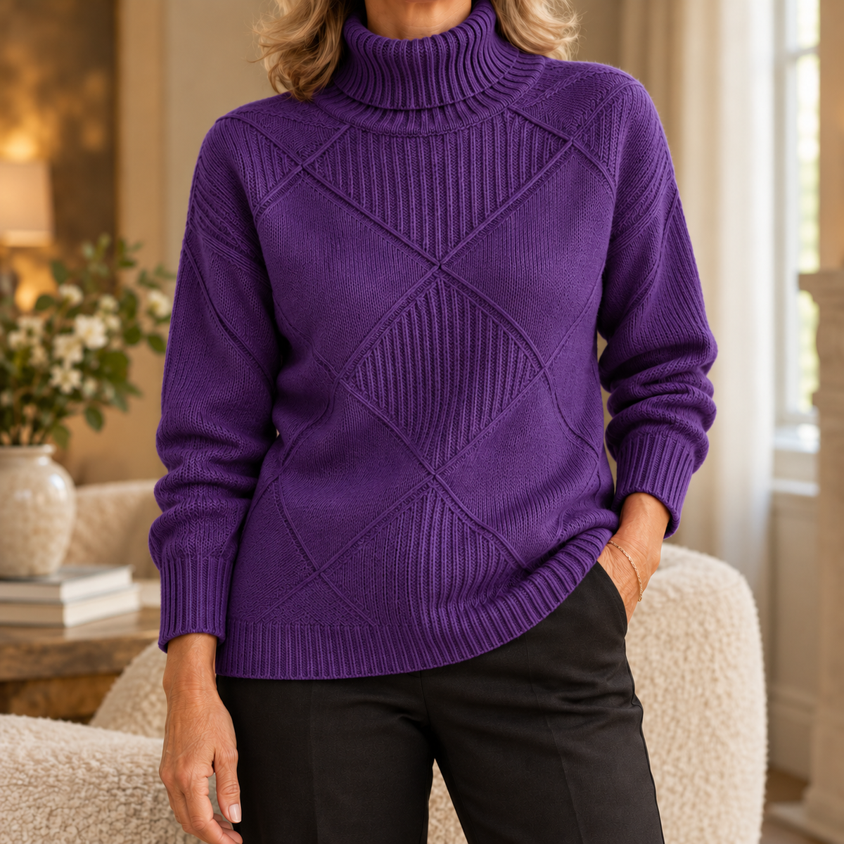 Angela - Turtleneck Sweater