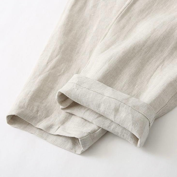 CANNES | Men's Lightweight Linen Trousers