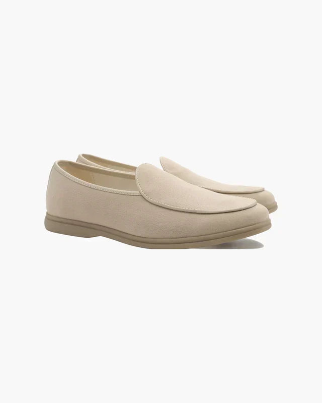 Stirling | Men's Beige Soft Loafers