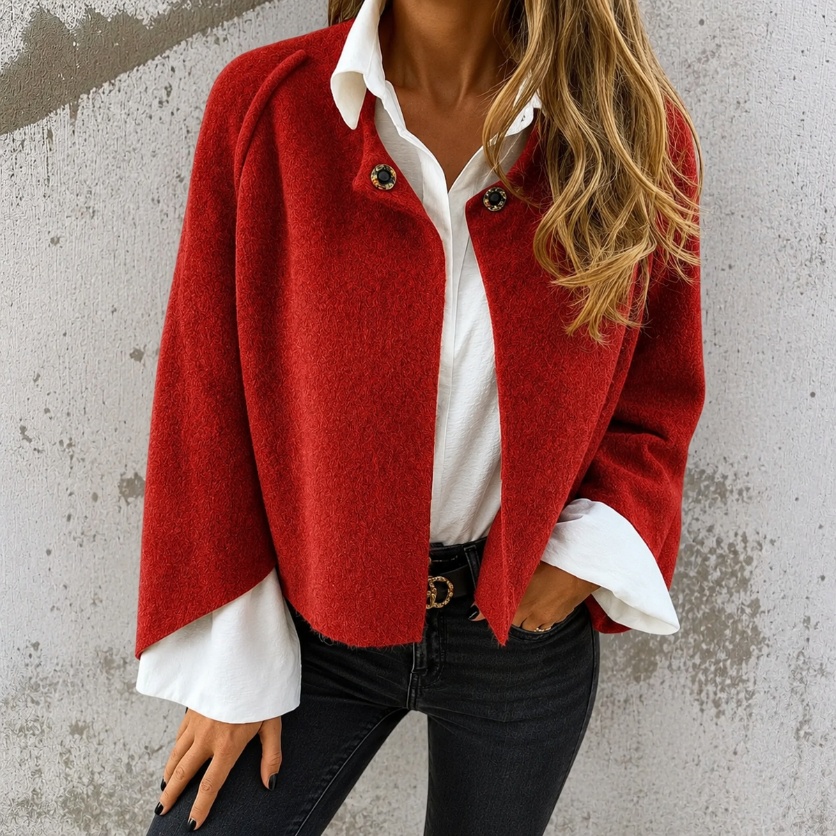 Lauren | Women's Cozy Cropped Autumn Jacket