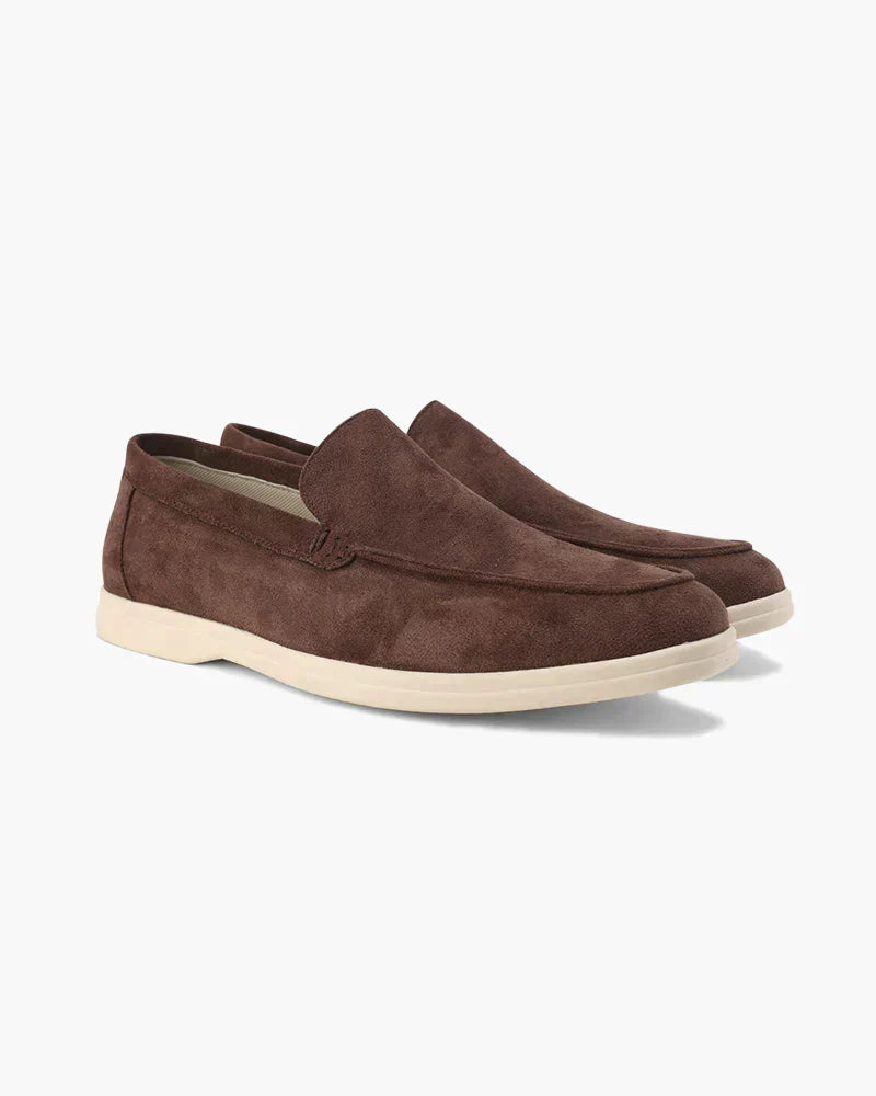 Classic | Men's Chocolate Suede Loafers