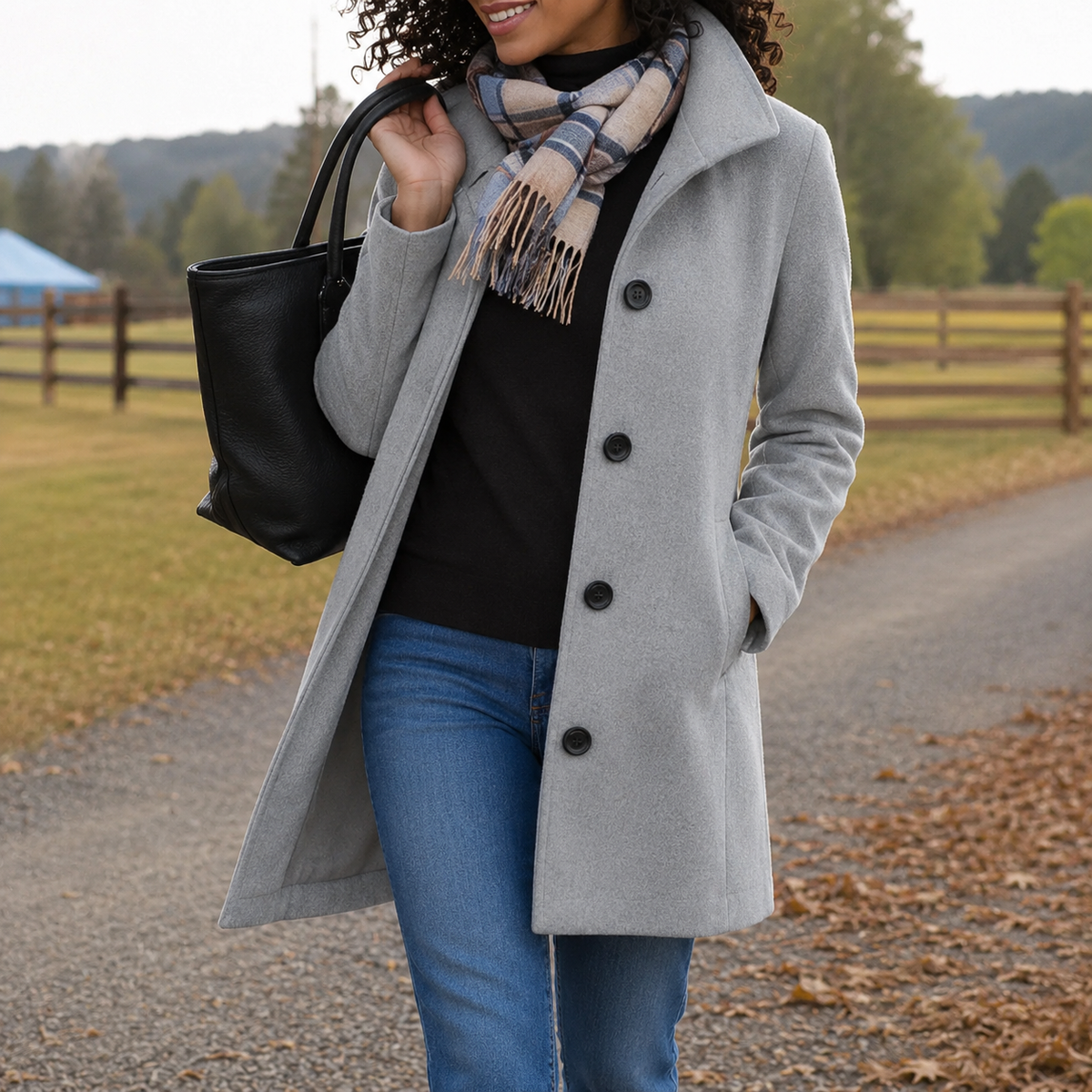 Audrey | Women's Timeless Wool Overcoat