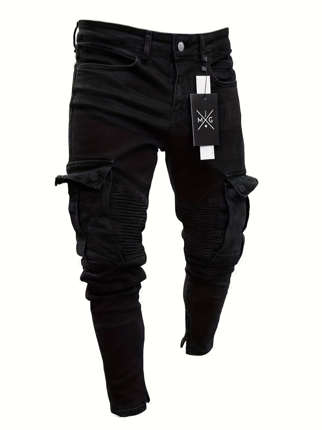 Stretch | Men's Slim Fit Cargo Jeans