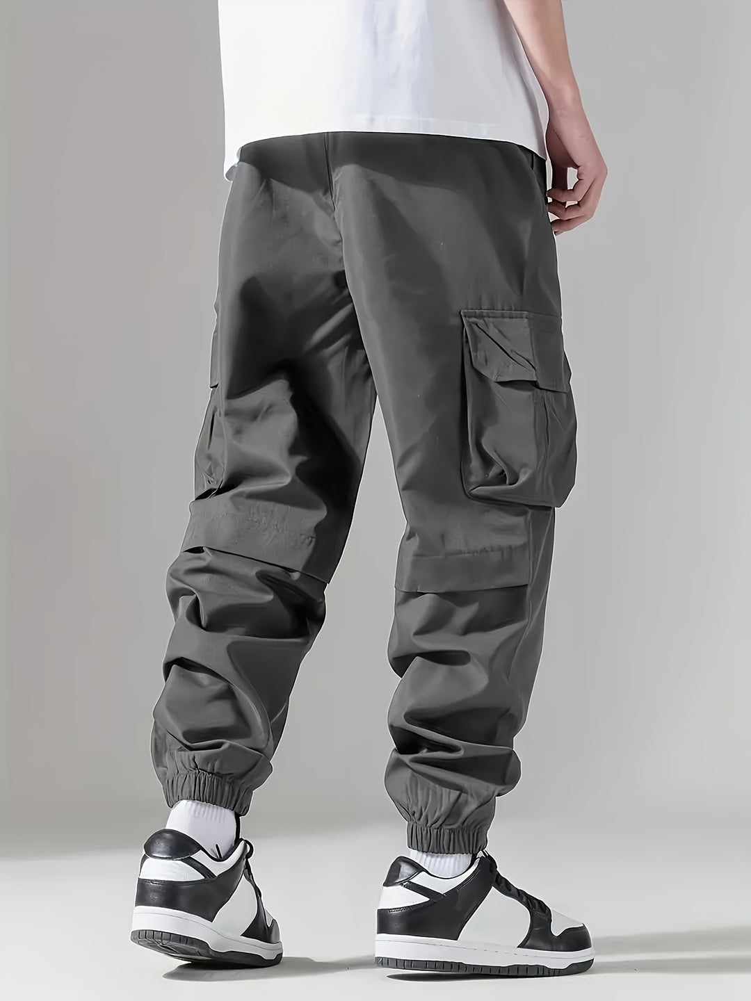 Solid | Men's Casual Outdoor Cargo Pants