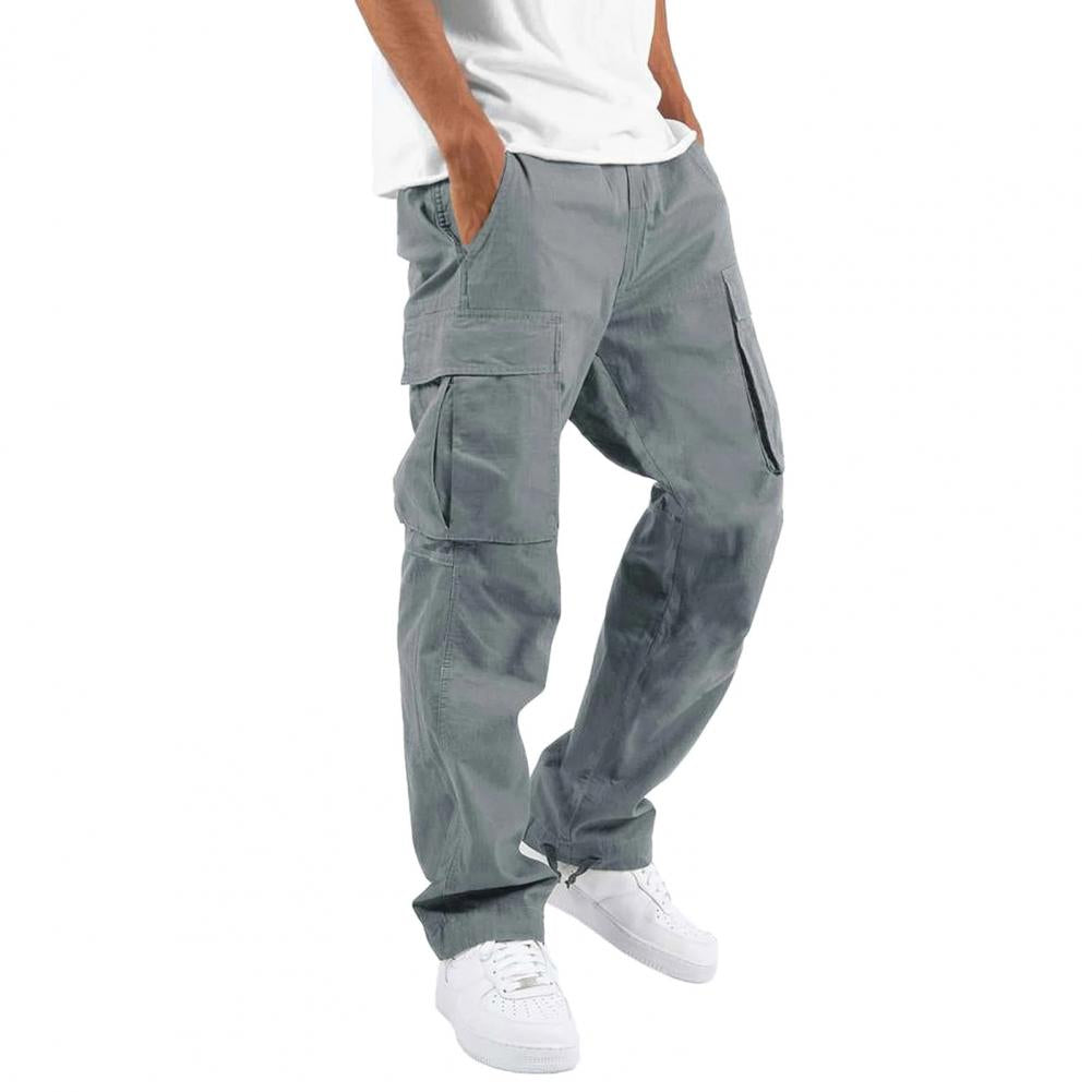 Outdoor | Men's Loose Straight-Leg Workwear Cargo Pants