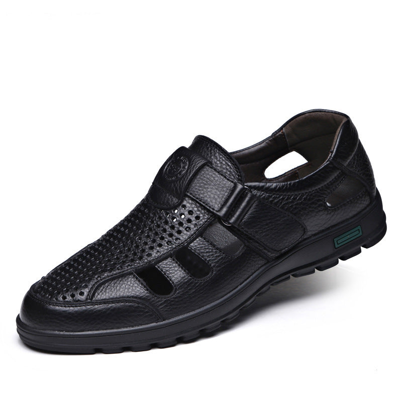 Cowhide | Men's Slip-On Summer Sandals