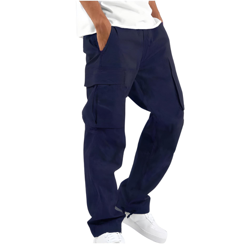 Outdoor | Men's Loose Straight-Leg Workwear Cargo Pants