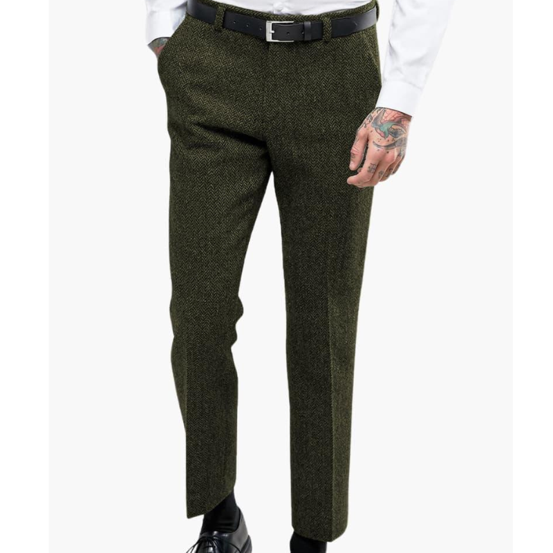 Vintage | Men's Classic-Fit Elegant Trousers
