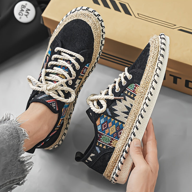 Bohème | Men's Vintage-Style Espadrille Sneakers