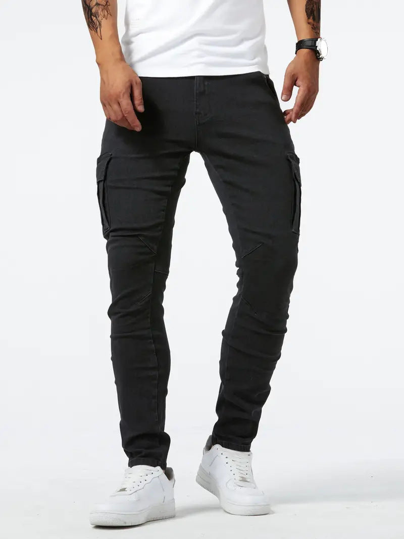 Slim | Men's Stretch Casual Cargo Jeans