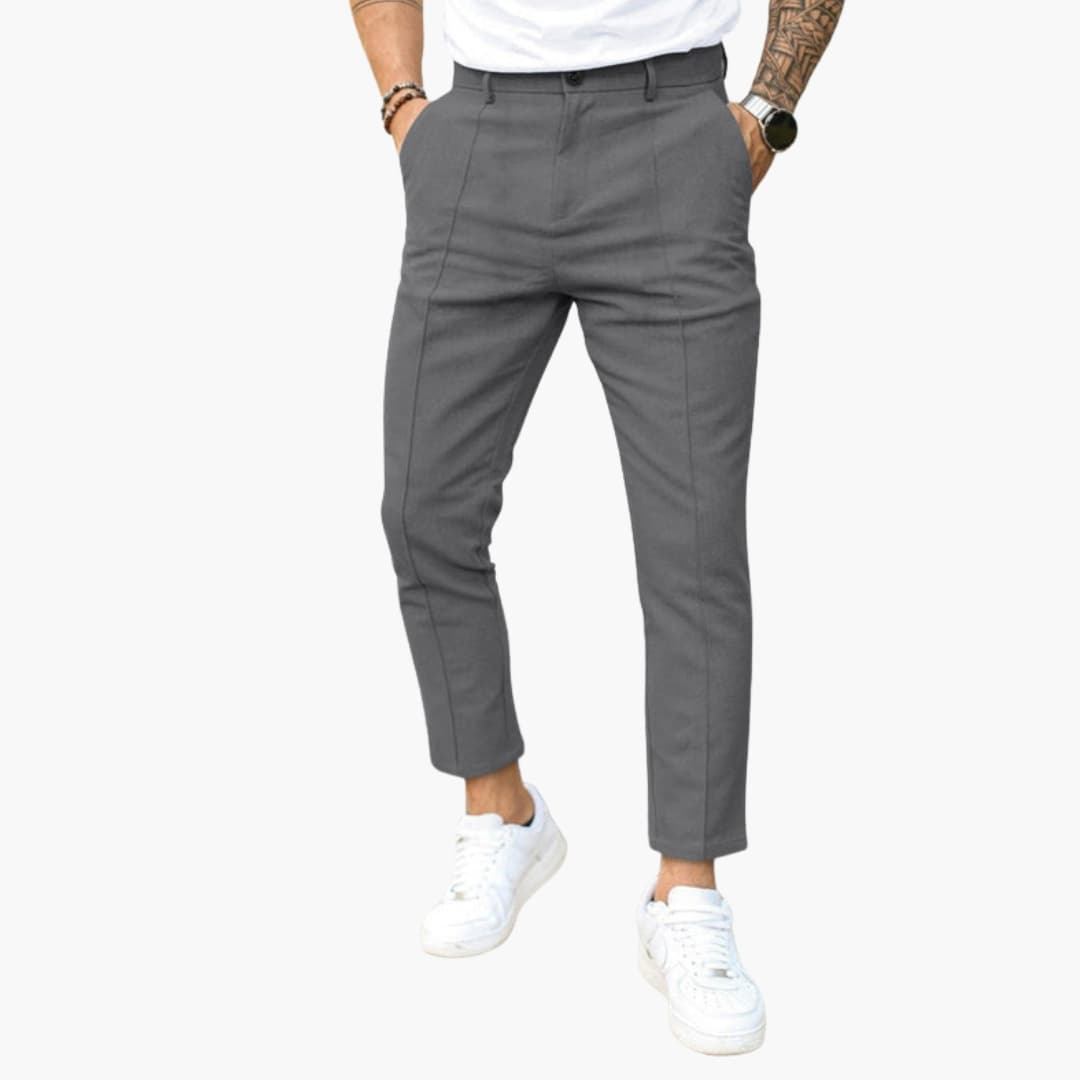 Slim | Men's Narrow-Leg Summer Trousers