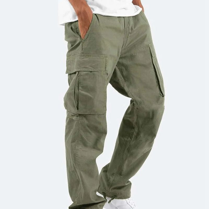 Outdoor | Men's Loose Straight-Leg Workwear Cargo Pants