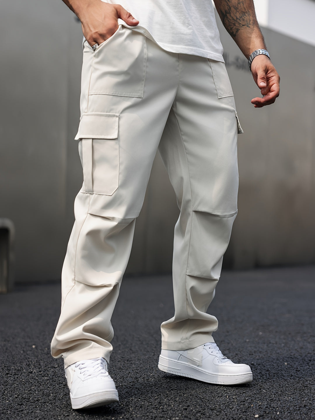 Loose | Men's Durable Multi-Pocket Cargo Pants