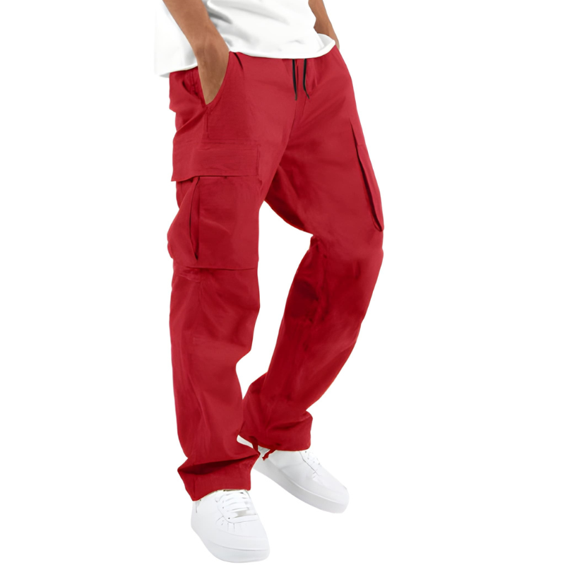 Outdoor | Men's Loose Straight-Leg Workwear Cargo Pants