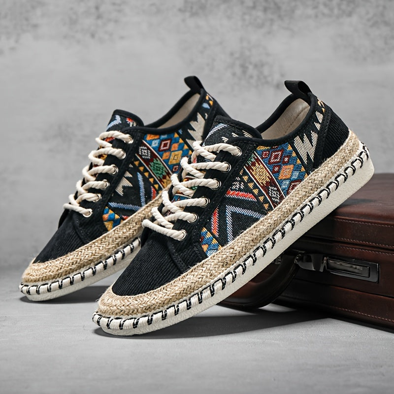 Bohème | Men's Vintage-Style Espadrille Sneakers