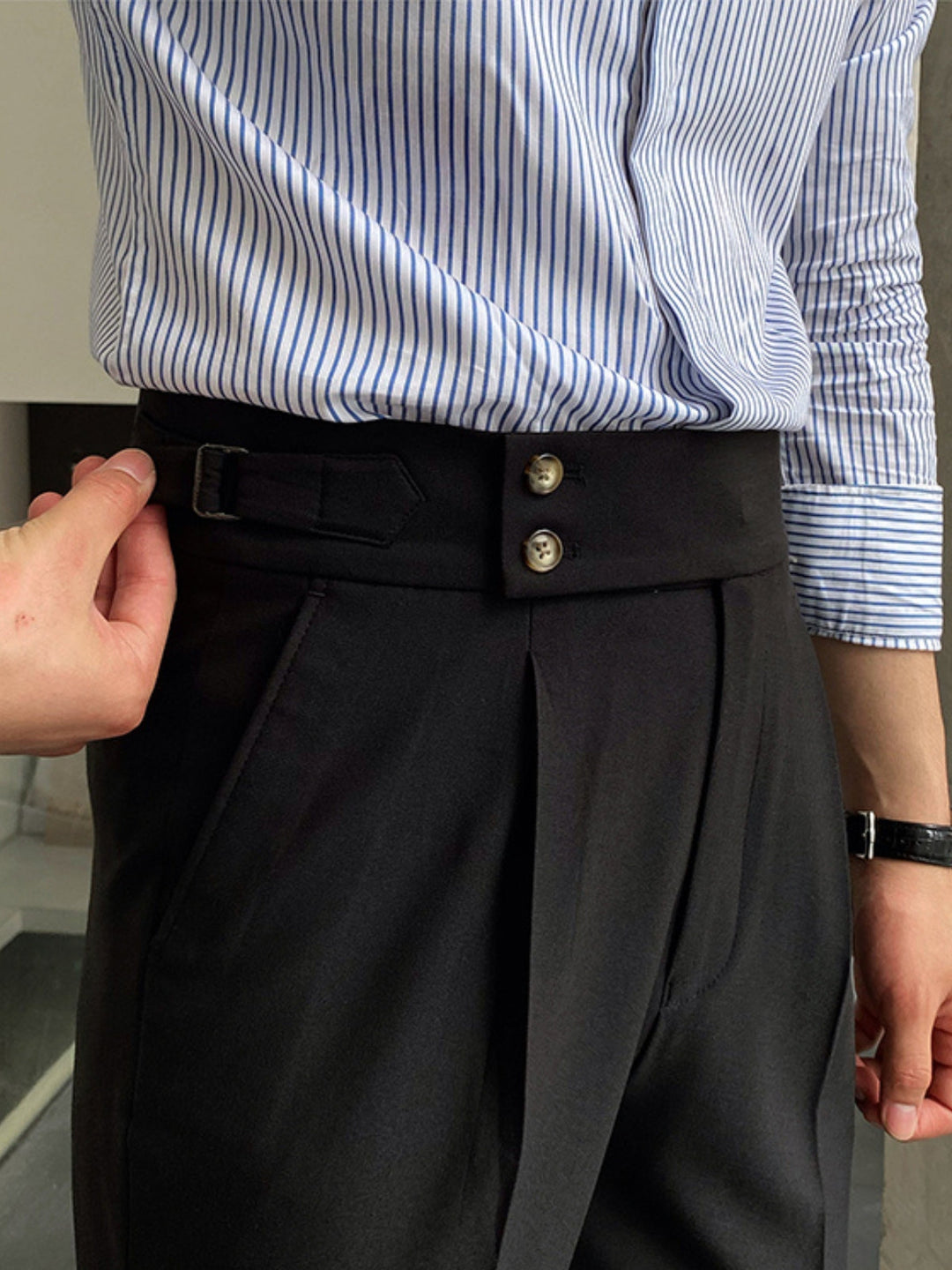 Gurkha | Men's High-Waist Professional Trousers