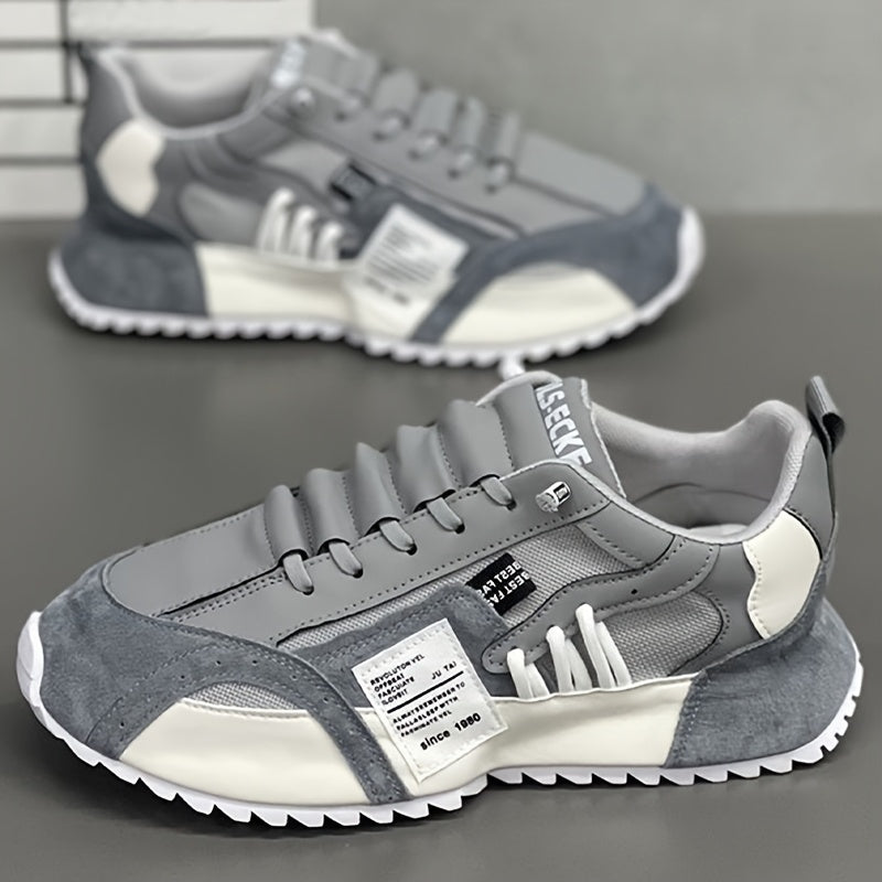 Platform | Men's Lace-Up Chunky Sole Sneakers