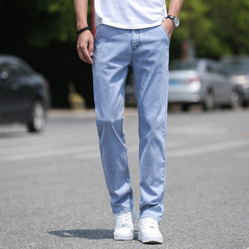 Straight | Men's Classic Versatile Denim Jeans