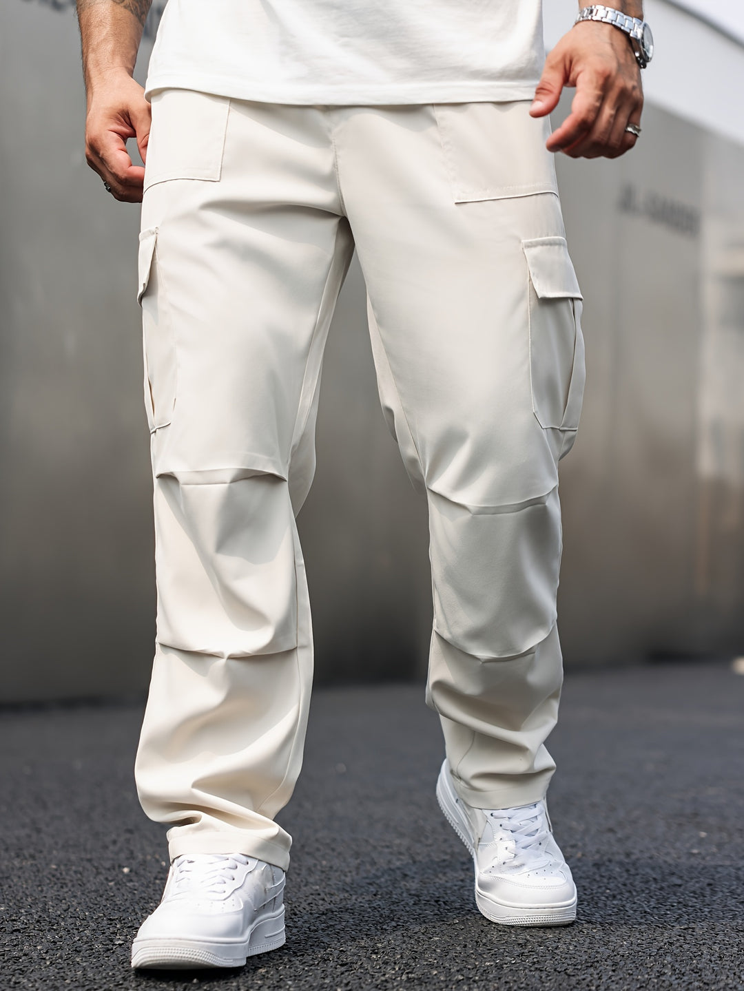 Loose | Men's Durable Multi-Pocket Cargo Pants