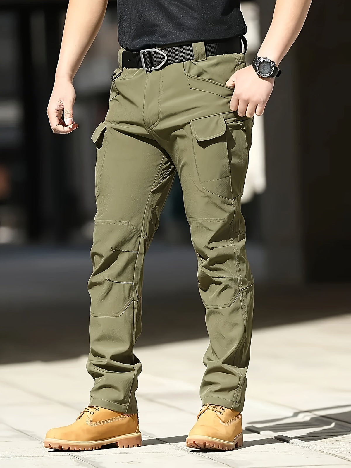 Flex | Men's Stretch Multi-Pocket Cargo Pants