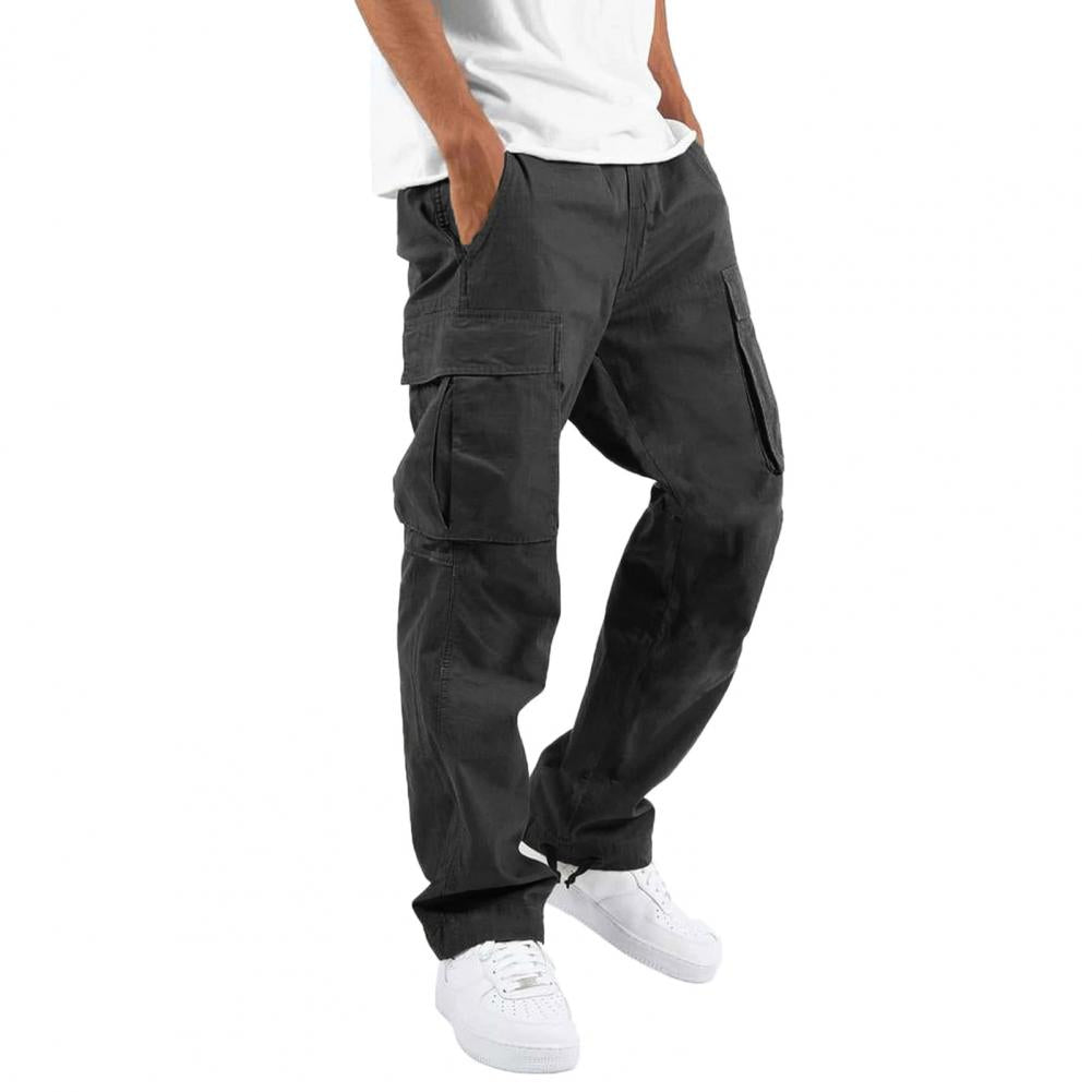Outdoor | Men's Loose Straight-Leg Workwear Cargo Pants