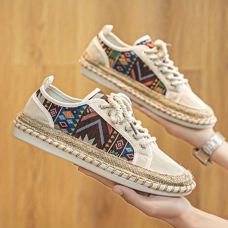 Bohème | Men's Vintage-Style Espadrille Sneakers