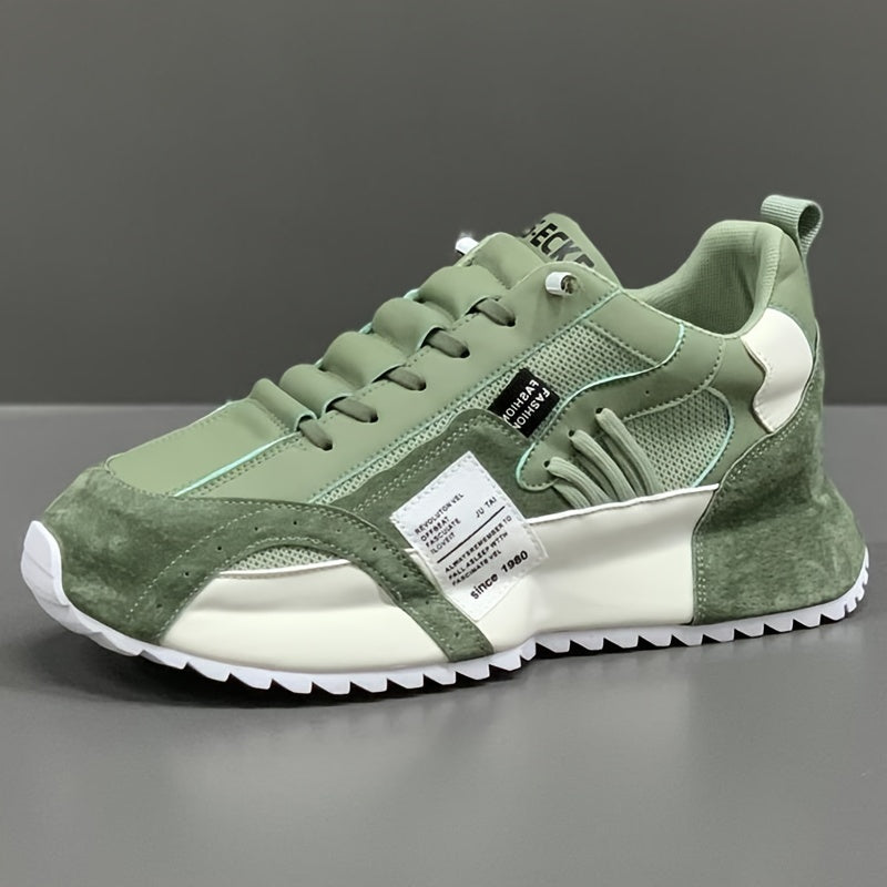Platform | Men's Lace-Up Chunky Sole Sneakers