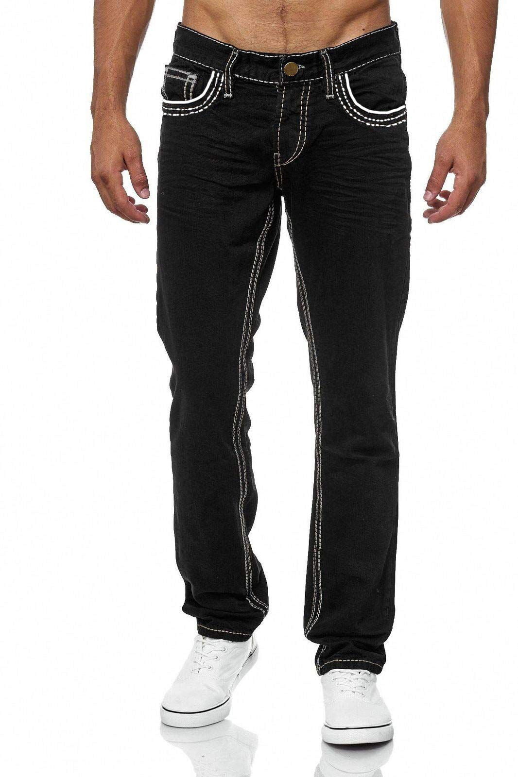 Slim | Men's Embroidered Pocket Premium Jeans