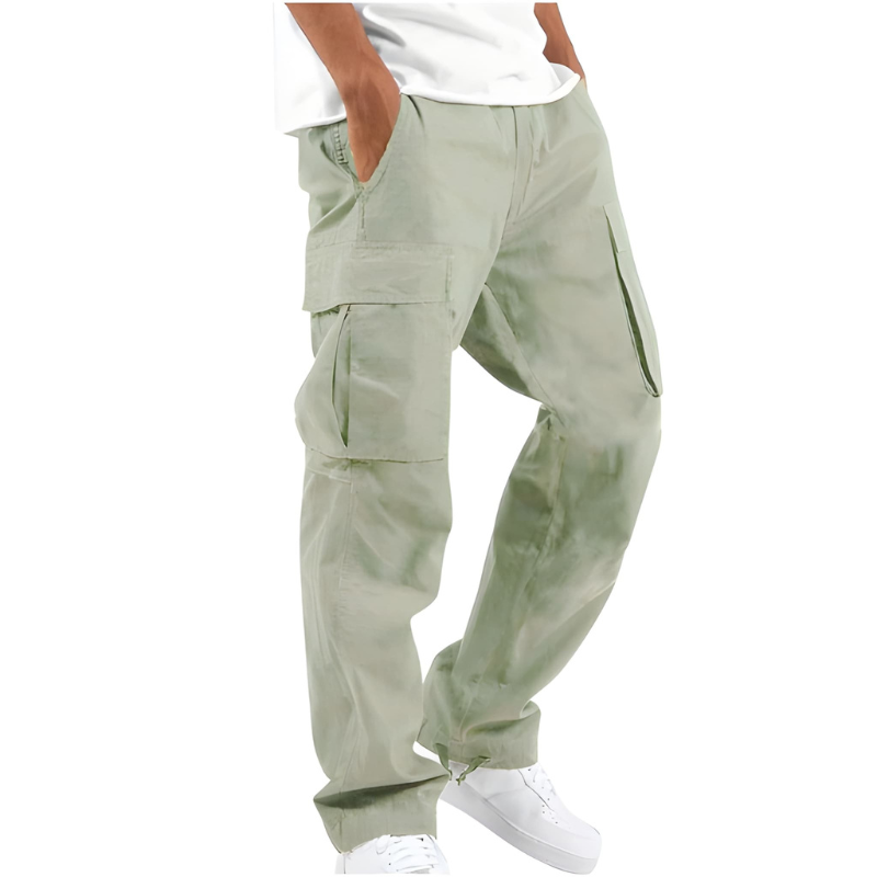 Outdoor | Men's Loose Straight-Leg Workwear Cargo Pants