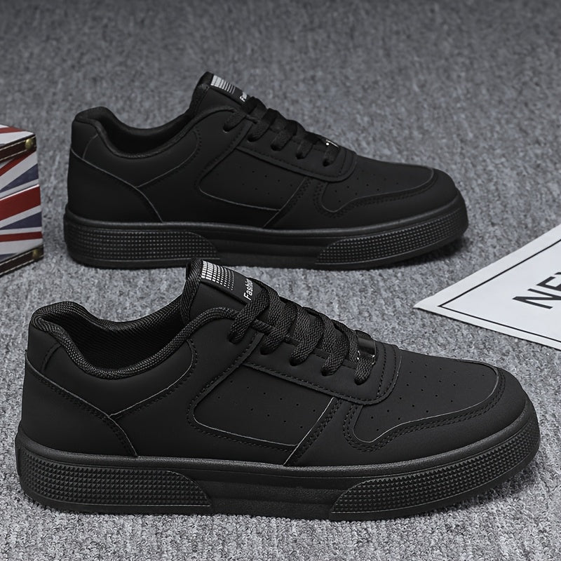 Onyx | Men's Versatile Black Sneakers