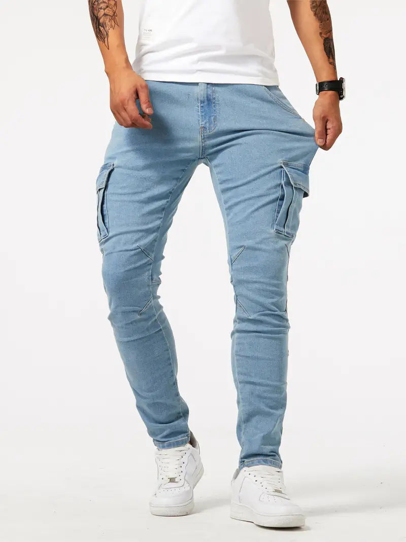 Slim | Men's Stretch Casual Cargo Jeans