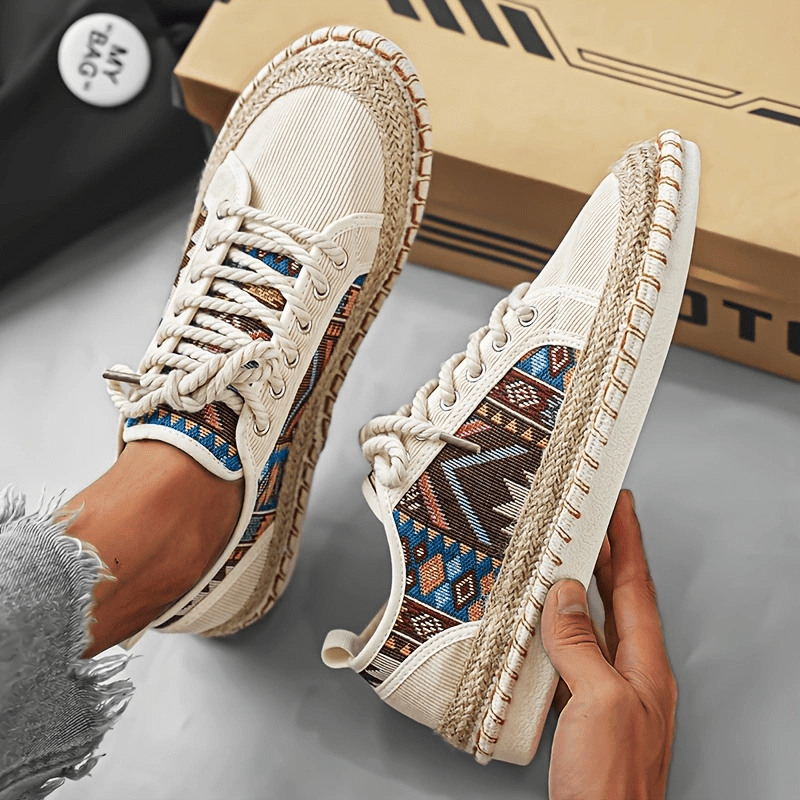 Bohème | Men's Vintage-Style Espadrille Sneakers