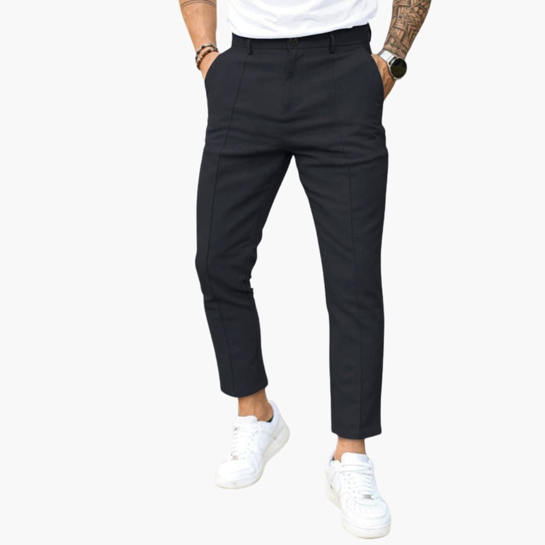 Slim | Men's Narrow-Leg Summer Trousers