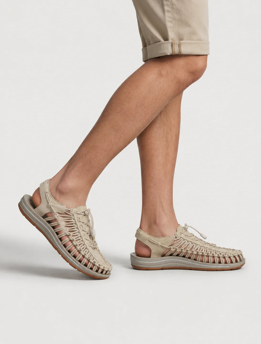 Cutout | Men's Closed-Toe Summer Sandals
