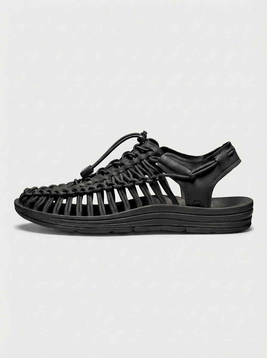 Cutout | Men's Closed-Toe Summer Sandals